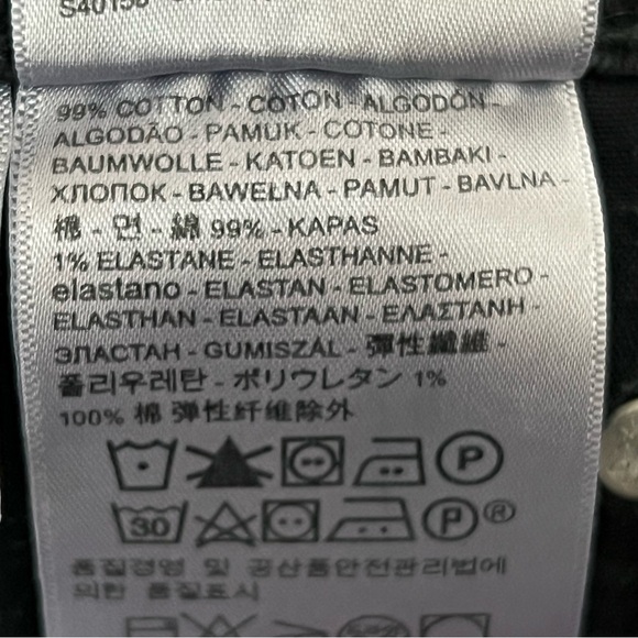 Levi's Black Slim Fit Red Tab Jeans - Picture 5 of 11